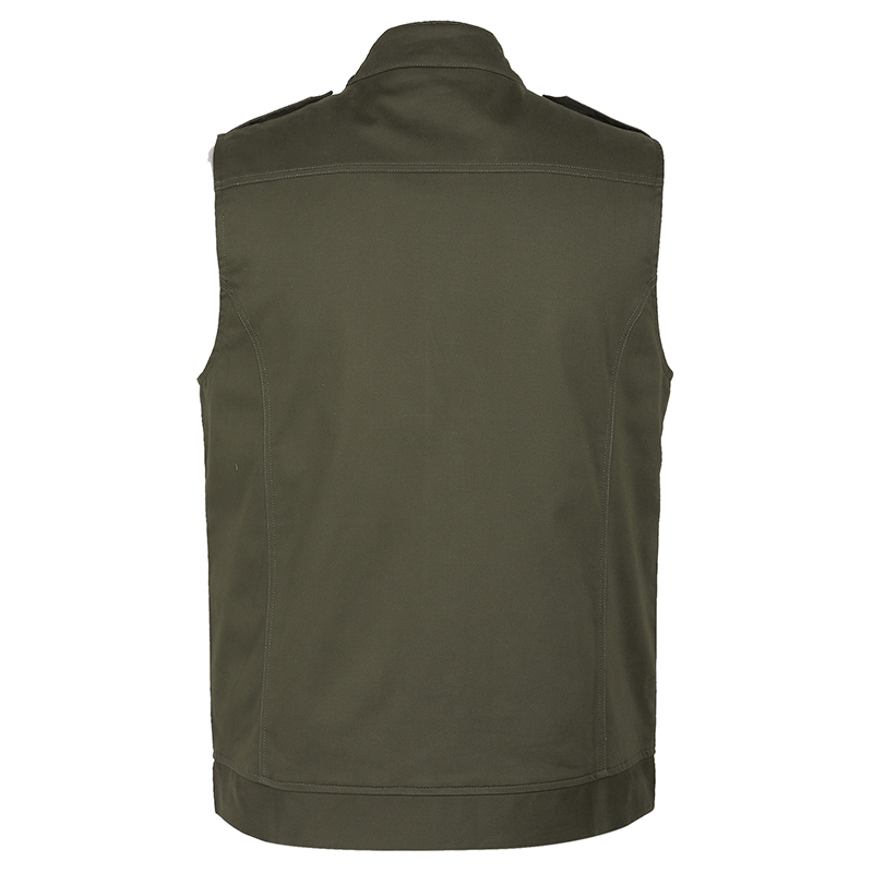 코만도 슬리브리스 올리브 재킷-2